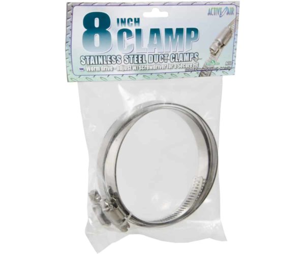 Stainless Steel Duct Clamps - 8"