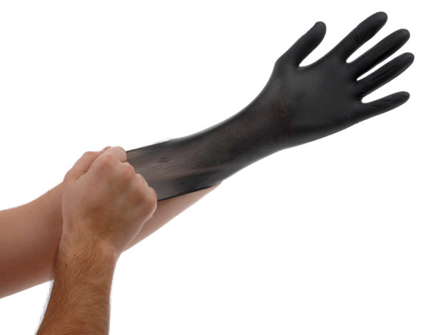 Black Lightning Gloves, Medium, pack of 100