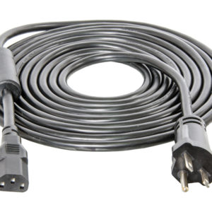 PH/DE 240V-15' Power Cord w/Ferrite Ring (30/cs)