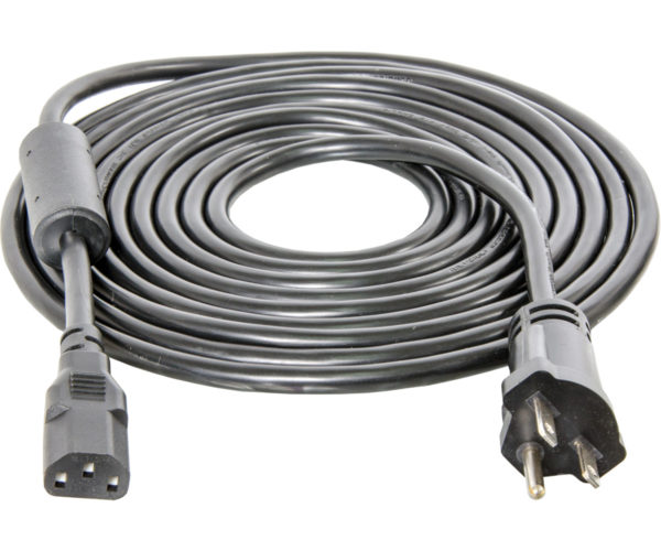 PH/DE 240V-15' Power Cord w/Ferrite Ring (30/cs)