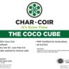 Char Coir COCO CUBE RHP certified Coco Coir, 2.25L