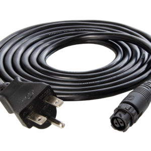 8‚Äô PHOTOBIO-V 208-240V Harness, Black 18AWG Cable w/6-15P