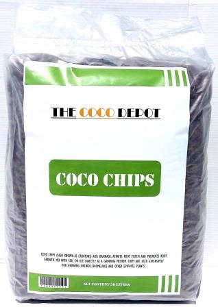 Pure Coco Chips 50L bags (Chunks Grade)