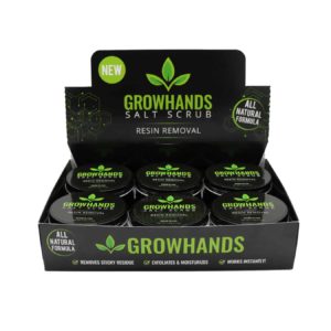 Grow Hands All Natural Resin Remover 12-Pack Display with 5oz Tins