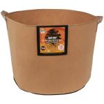 Gro Pro Essential Round Fabric Pot w/ Handles 15 Gallon - Tan (48/Cs)