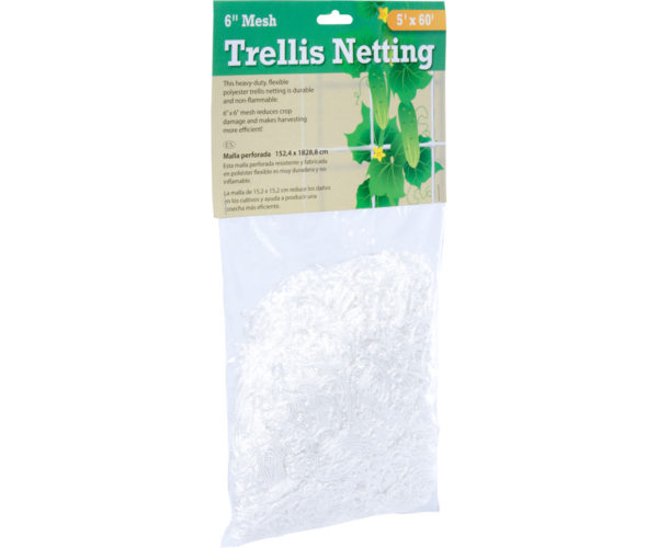 Trellis Netting 6" Mesh, woven, 5' x 60'