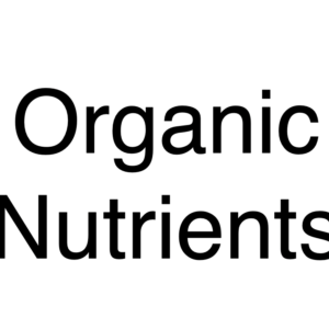 Organic Nutrients