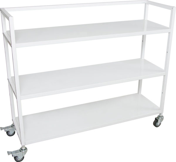 Vertical Grow Shelf Unit - 3 Shelves w/Wheels
