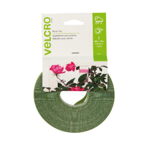 Velcro Plant Ties 45'x0.5" Green, pack of 6