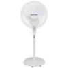 Hurricane Supreme Oscillating Stand Fan w/ Remote - 16 in - White