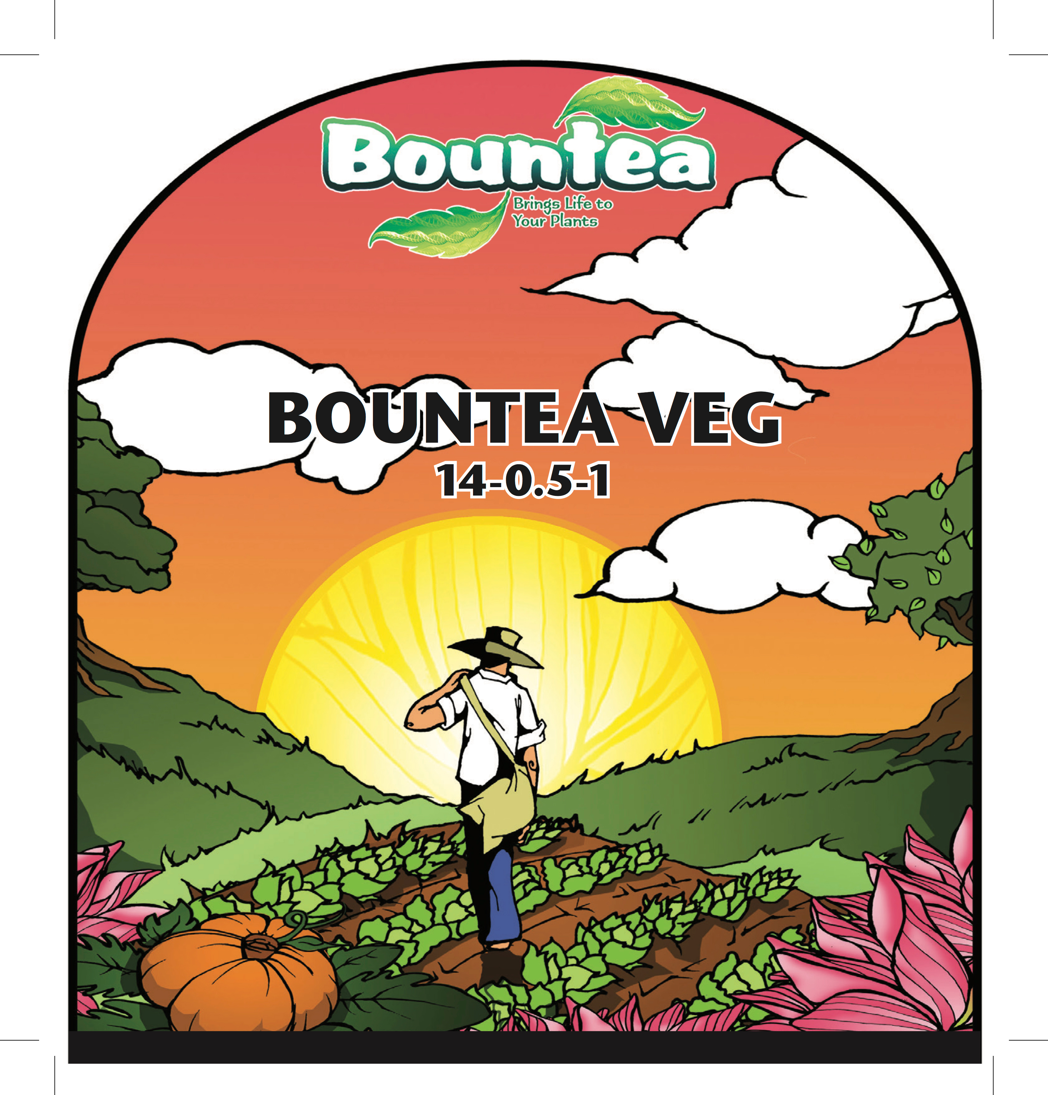 Bountea Liquid Veg 5 Gal