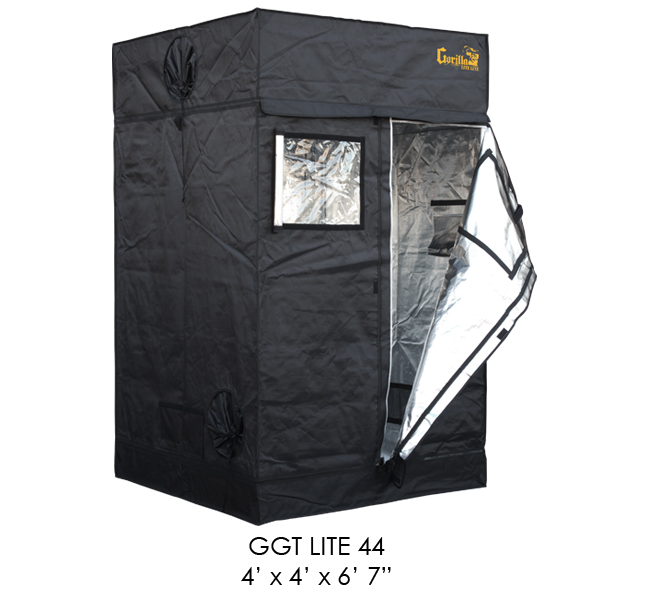LITE LINE Gorilla Grow Tent, 4' x 4' (No Extension Kit)
