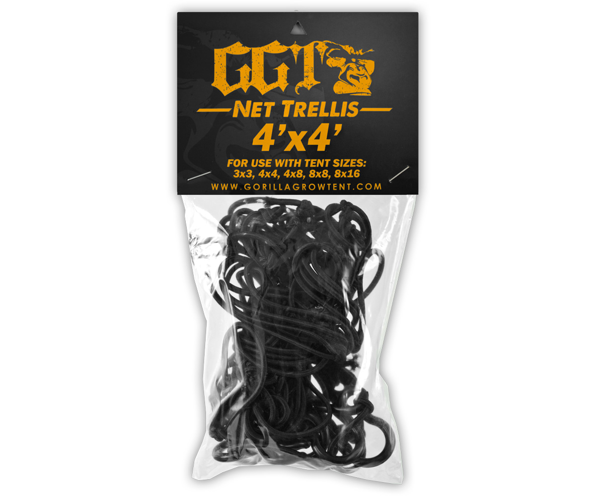 Gorilla Grow Tent Net Trellis, 4' x 4'