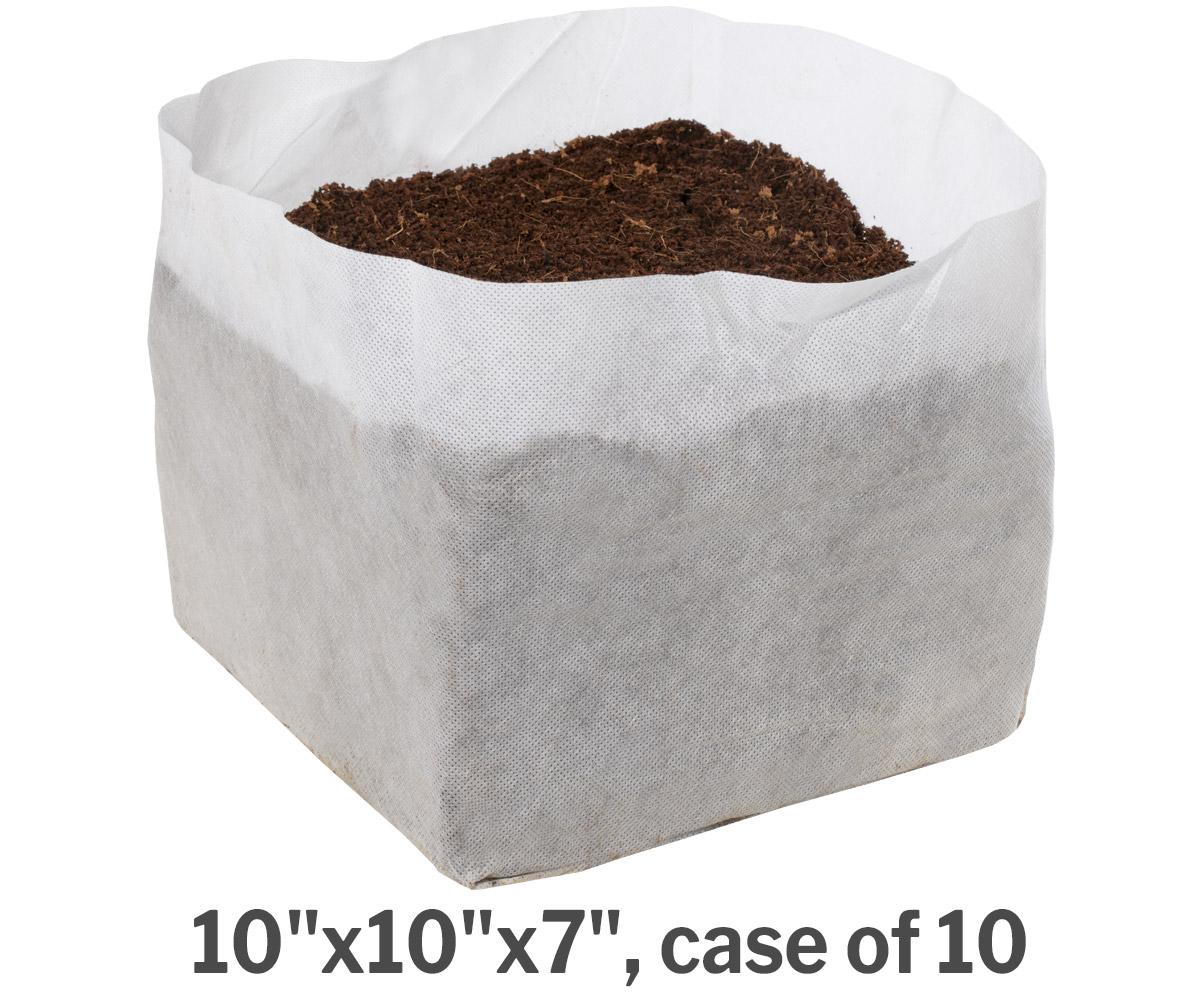GROW!T Commercial Coco, RapidRIZE Block 10"x10"x7", case of 10