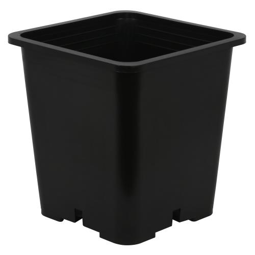 Gro Pro Premium Black Square Pot 9 in x 9 in x 10.5 in