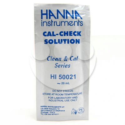 Hanna Cal Check Solution, case of 25