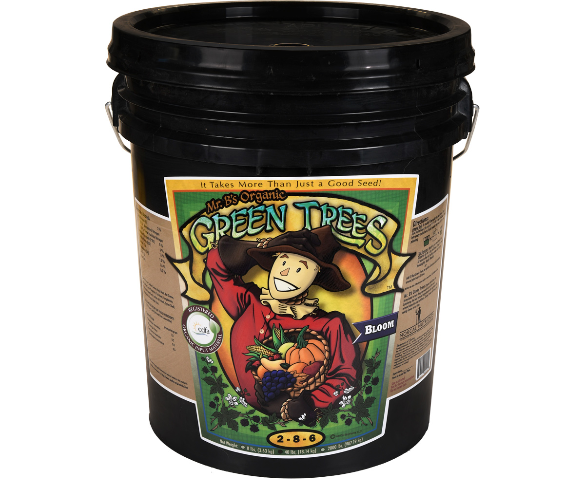 Mr. B's Green Trees Organic Bloom, 5 gallon pail, 40 lbs