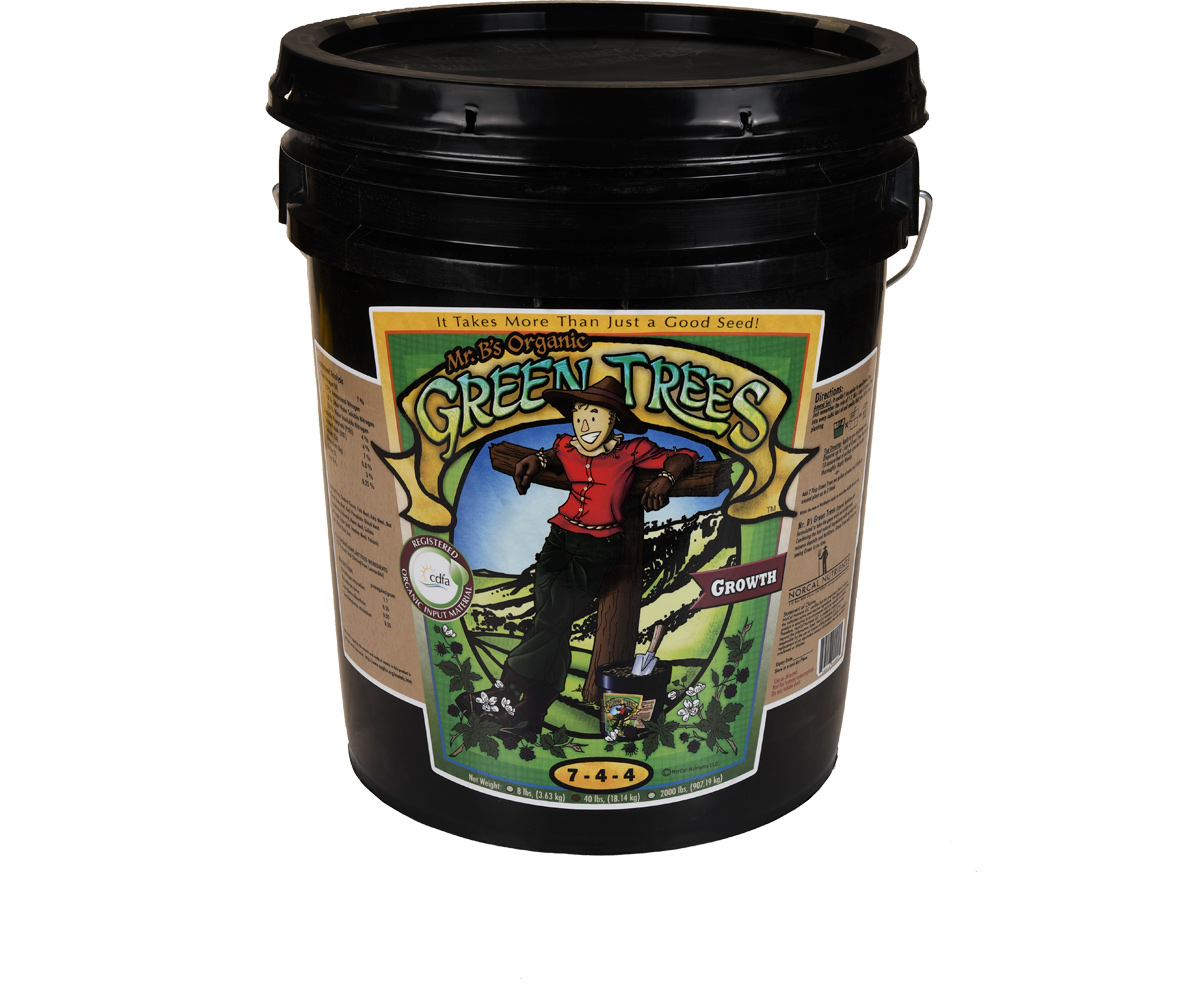 Mr. B's Green Trees Organic Growth, 5 gallon pail, 40 lbs